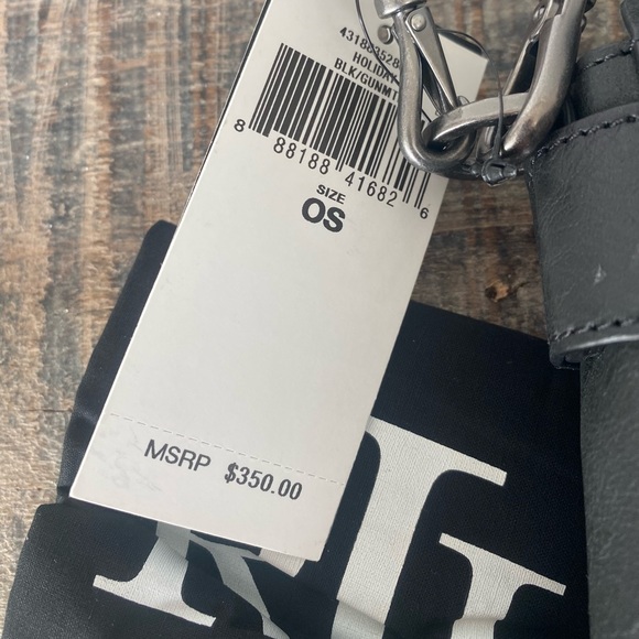 NWT Ralph Lauren Studded Leather Medium Noa Crossbody - Picture 9 of 13